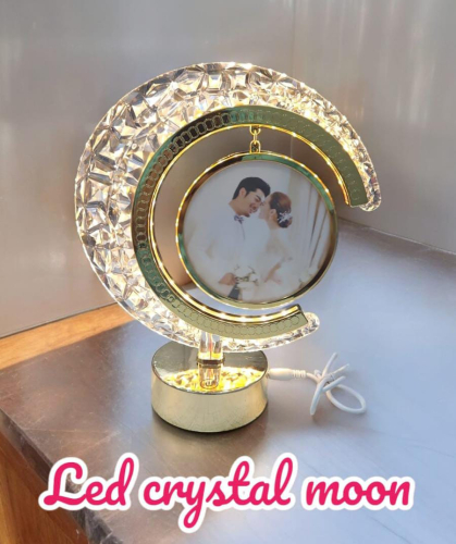 LED Photo Lamp  Touch MoonRound