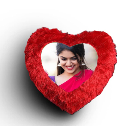 Heart Pillow Red