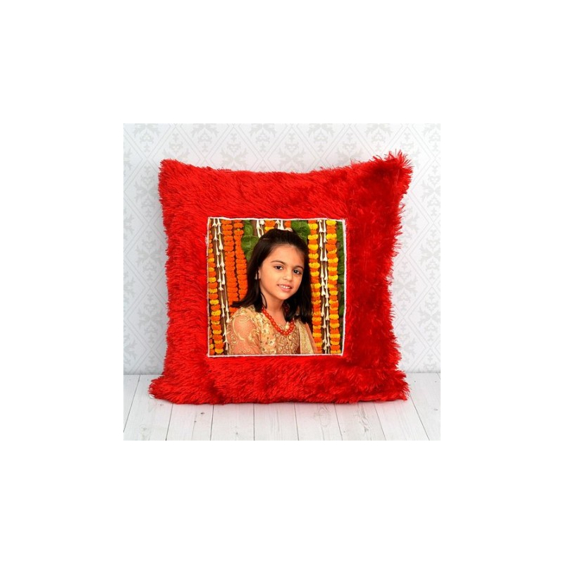 Square Pillow Red