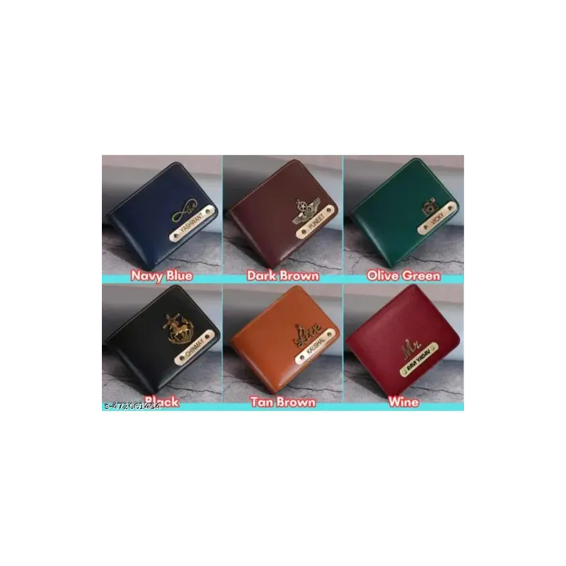 Gents Wallet Name & Charm
