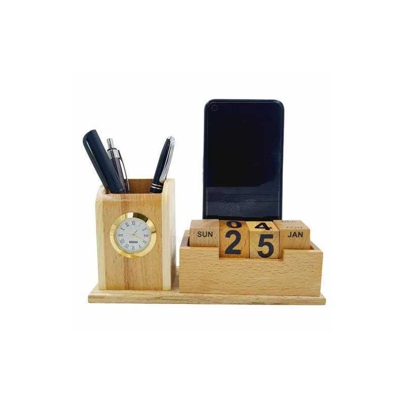 Wooden Pen Stand