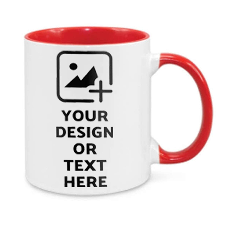 Photo Mug Color Inside Red